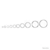 100 Anneaux Brises Nickeles Flashmer 30MM -Pêche Soldes Magasin 00001 100 Anneaux Brises Nickeles Flashmer 30MM
