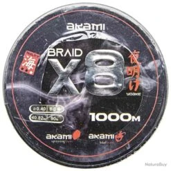 Akami Tresse Yoake X8 90lb Blanc