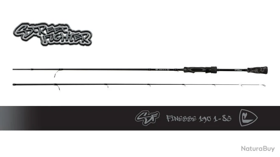Canne Spinning Fox Rage Street Fighter Rod Finesse 190 3 Canne Spinning Fox Rage Street Fighter Rod Finesse 190