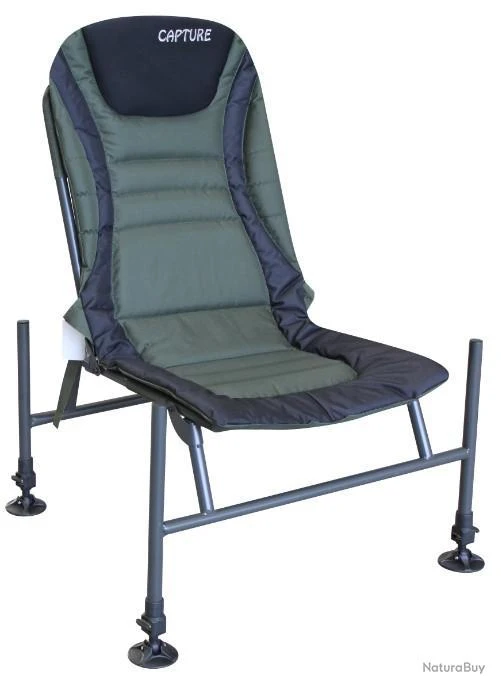 Capture Outdoor, Pro Feeder Chair "Master X-25", Pêche Au Feeder, Confortable, Bretelles, ... 3 Capture Outdoor, Pro Feeder Chair "Master X-25", Pêche Au Feeder, Confortable, Bretelles, ...