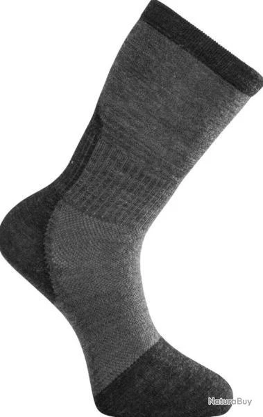 Chaussette Skilled Liner Classic Woolpower Gris 45-48 3 Chaussette Skilled Liner Classic Woolpower Gris 45-48