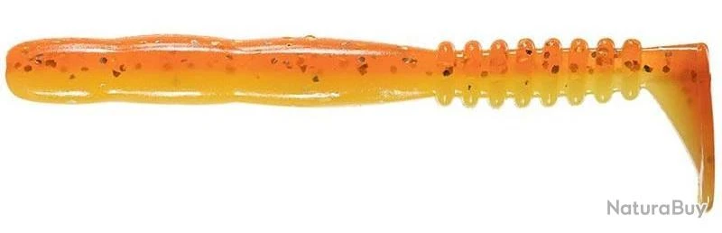Reins FAT ROCKVIBE SHAD 5" 13CM PAR 5 Chika Orange / Glow Chart Silver - B76 3 Reins FAT ROCKVIBE SHAD 5" 13CM PAR 5 Chika Orange / Glow Chart Silver - B76