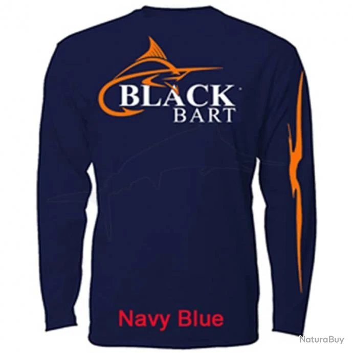 L-Shirt Black Bart Hi-Performance M Navy 3 L-Shirt Black Bart Hi-Performance M Navy