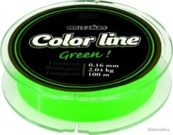 Monofilament Pezon & Michel Eaux Vives Color Line Green 14,8/100-1,5KG