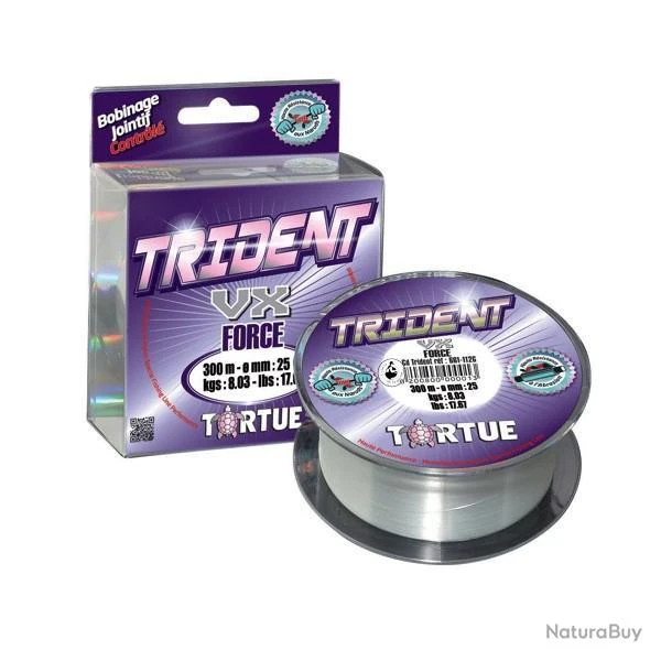 Nylon Tortue Trident VX Force 60/100 300m 3 Nylon Tortue Trident VX Force 60/100 300m