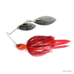 Spinnerbait Megabass SV 3 Double Willow 10g Fire Red