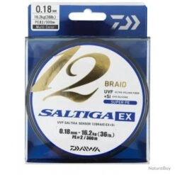 Tresse Daiwa Saltiga 12B Multicolore 600M 35/100-45,3KG