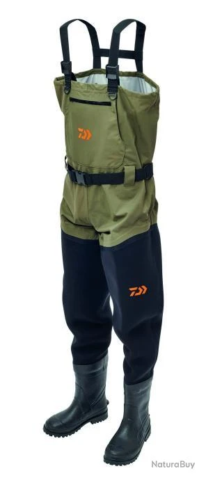 Waders Respirant Daiwa Hybride 41-42 3 Waders Respirant Daiwa Hybride 41-42