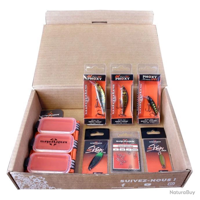 Box Pêche Sakura Trout - Truite 3 Box Pêche Sakura Trout - Truite