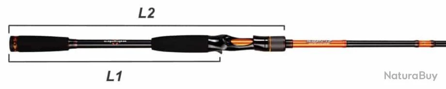 Canne Casting Sakura Speciz 2.0 762 XXXH Pike Game 300g 2m28 1+1 50 - 250g 4 Canne Casting Sakura Speciz 2.0 762 XXXH Pike Game 300g 2m28 1+1 50 - 250g – Image 2