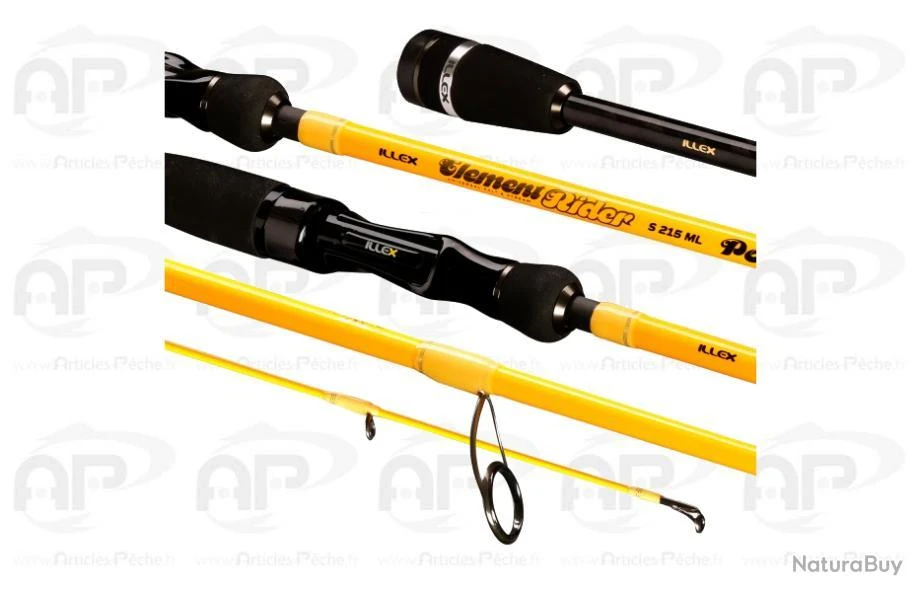 Canne Spinning Illex Element Rider X5 1+talon 3.5-14G 2.15M 3 Canne Spinning Illex Element Rider X5 1+talon 3.5-14G 2.15M