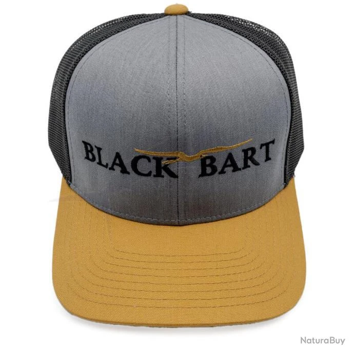 Casquette Black Bart Logo Frigate Gris / Beige 3 Casquette Black Bart Logo Frigate Gris / Beige