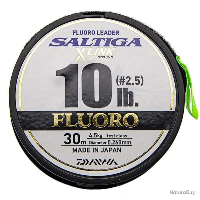 Daiwa Saltiga X Link Fluorocarbon Leader 10lb 3 Daiwa Saltiga X Link Fluorocarbon Leader 10lb