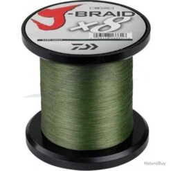 Daiwa Tresse J-Braid X 8 (1500m) Vert 143lb