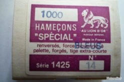 Hameçons 18 Canelle Par 1000 Bleu Renversé -Pêche Soldes Magasin 00002 Hamecons 18 canelle par 1000 bleu renverse