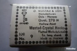 Hameçons 9 Mustad Par 500 Blanc Extra Long -Pêche Soldes Magasin 00002 Hamecons 9 mustad par 500 blanc extra long