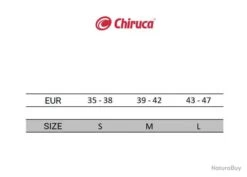 Semelles Gel Chiruca Rouges Marron L -Pêche Soldes Magasin 00002 Semelles gel Chiruca rouges marron L