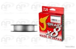 Daiwa Tresse J-Braid Grand X8 Gris 0.20mm 270 M 16kg