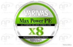 Tresse Varivas Max Power PE X8 0.16mm 150m
