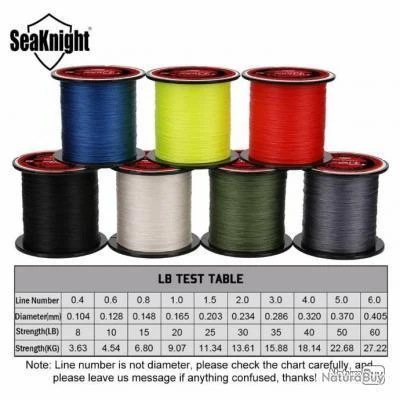 Tri-poseidon 300M Seaknight (DE 3.5KG A 27 KG AU CHOIX) BLEU - LIVRAISON GRATUITE !! 4 Tri-poseidon 300M Seaknight (DE 3.5KG A 27 KG AU CHOIX) BLEU - LIVRAISON GRATUITE !! – Image 2