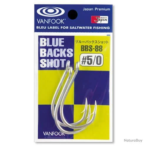 Vanfook Blue Backs Shot BBS-88 3/0 3 Vanfook Blue Backs Shot BBS-88 3/0