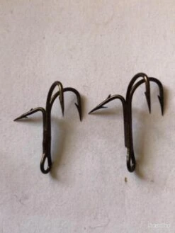 39 Hameçon Double N 4 IDEM Réf 9908 Bz Limerick Equerre 90 Degrés Avec Pic Pêche Carnassier Mustad -Pêche Soldes Magasin 00003 39 hamecon double n 4 ref 9908 bz limerick equerre 90 degres avec pic peche carnassier vmc