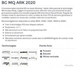 BG MQ 5000 DH ARK 2020 Moulinet Spinning Daiwa -Pêche Soldes Magasin 00003 BG MQ 5000 DH ARK 2020 Moulinet spinning Daiwa
