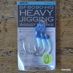 BKK Heavy Jigging Assist Hooks (SF8090-HG) 11/0 -Pêche Soldes Magasin 00003 BKK Heavy Jigging Assist Hooks SF8090 HG 11 0