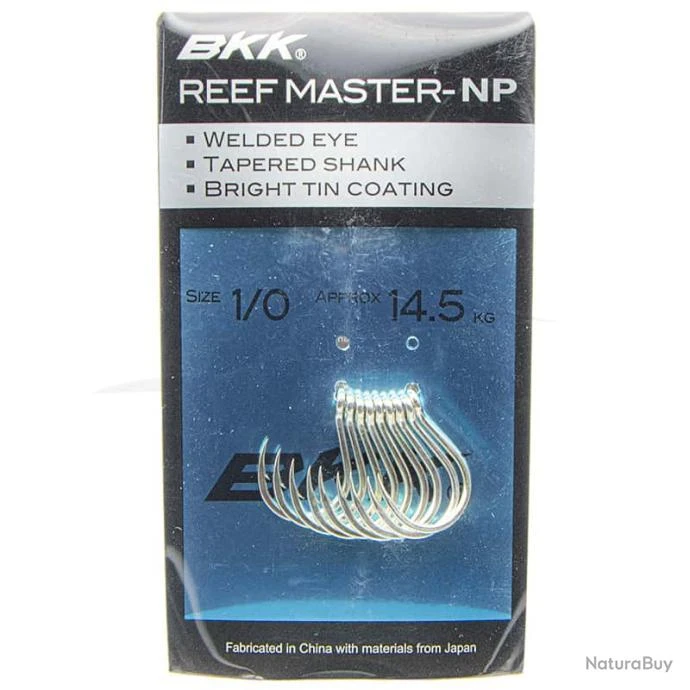 BKK Jigging Light (8070-3X-NP) 1/0 3 BKK Jigging Light (8070-3X-NP) 1/0