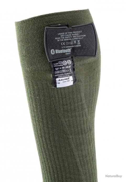 Chaussettes Chauffantes Heat Et Pack Batteries Lenz 5 Chaussettes Chauffantes Heat Et Pack Batteries Lenz – Image 3