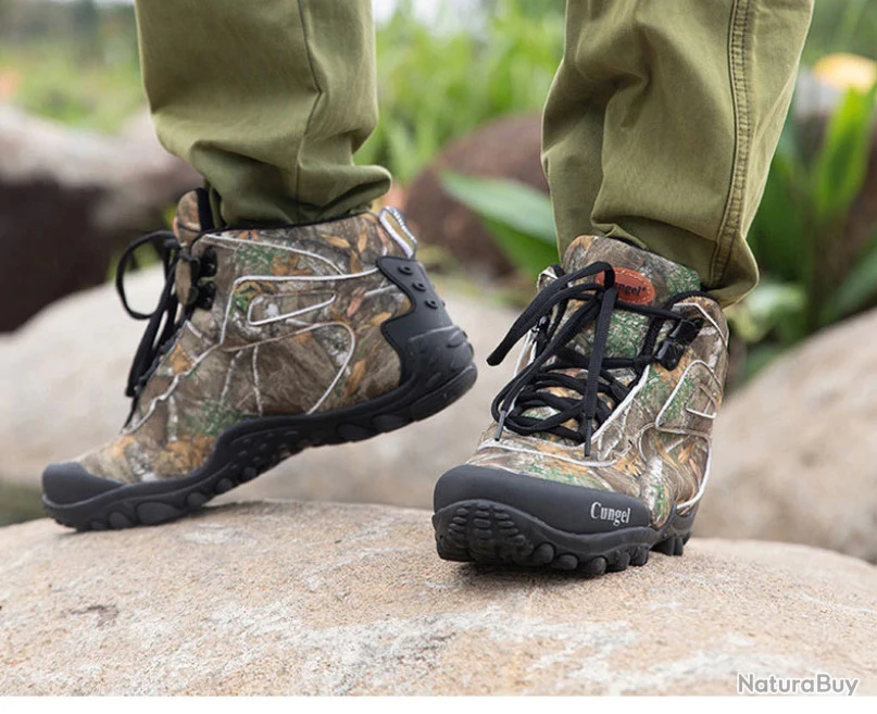 Chaussures Imperméables, Camo Feuilles, Tailles 39 à 45. 5 Chaussures Imperméables, Camo Feuilles, Tailles 39 à 45. – Image 3