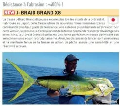 J-Braid Grand X8 135 M Gris Daiwa 24/100 / #3 / 22 Kg / 49 Lb 8 J-Braid Grand X8 135 M Gris Daiwa 24/100 / #3 / 22 Kg / 49 Lb -Pêche Soldes Magasin 00003 J Braid Grand X8 135 m Gris Daiwa 24 100 3 22 kg 49 lb