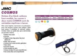 JMC Cosmos 14'6 Soie 9/10 6 Brins Canne Carnassier 2 Mains JMC -Pêche Soldes Magasin 00003 JMC Cosmos 14 6 Soie 9 10 6 Brins Canne Carnassier 2 Mains JMC