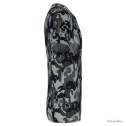 KARIBAN Tee Shirt Manche Courte Camouflage Urban Camo 100% Coton -Pêche Soldes Magasin 00003 Tee shirt manche courte camouflage urban camo 100 coton