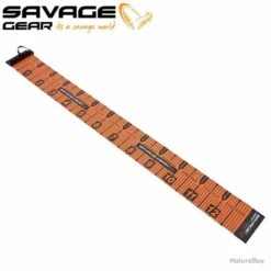 Toise Savage Gear Measure Up Roll 13x130cm -Pêche Soldes Magasin 00003 Toise Savage Gear Measure Up Roll 13x130cm