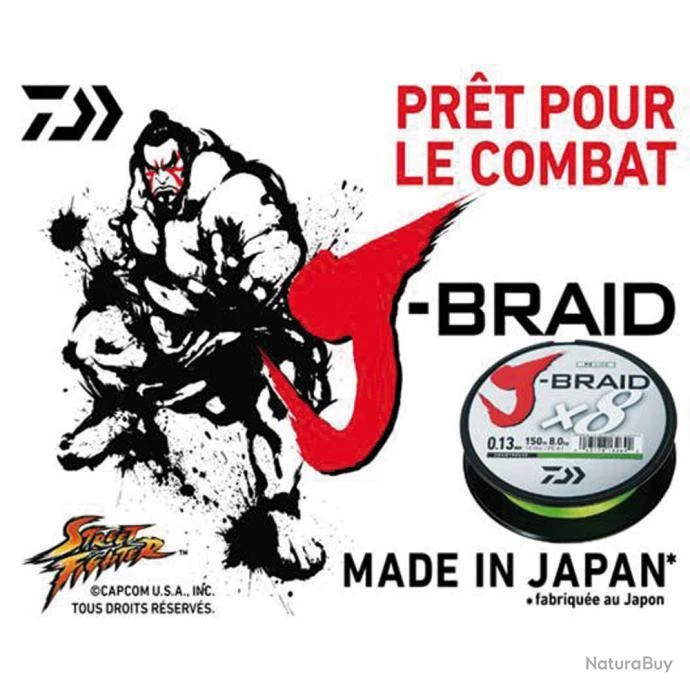 Daiwa Tresse 8 Brins Daïwa Diam 28 (Taille 28) 4 Daiwa Tresse 8 Brins Daïwa Diam 28 (Taille 28) – Image 2