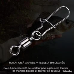 50 Emerillon Agrafe Inox Pour La Peche, Modele: 2/0 10 50 Emerillon Agrafe Inox Pour La Peche, Modele: 2/0 -Pêche Soldes Magasin 00004 50 Emerillon Agrafe Inox pour la Peche Modele 2 0