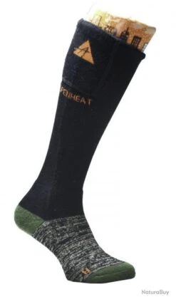 ALPENHEAT Chaussette Chauffantes Seul Laine Merino L