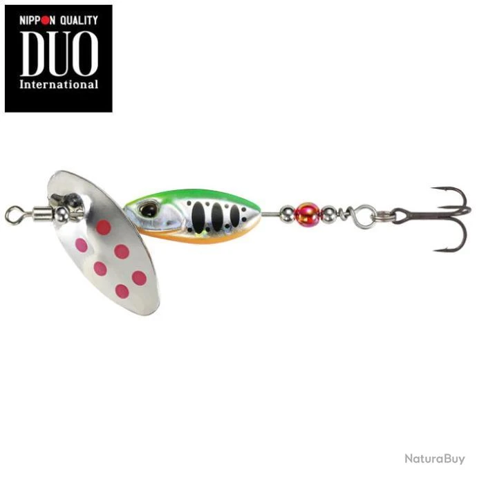 Leurre Ryuki Spinner Duo 3.5gr Lime Chart Yamame 3 Leurre Ryuki Spinner Duo 3.5gr Lime Chart Yamame