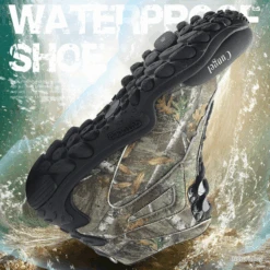 Chaussures Imperméables, Camo Feuilles, Tailles 39 à 45. 11 Chaussures Imperméables, Camo Feuilles, Tailles 39 à 45. -Pêche Soldes Magasin 00005 Chaussures impermeables camo feuilles tailles 39 a 45