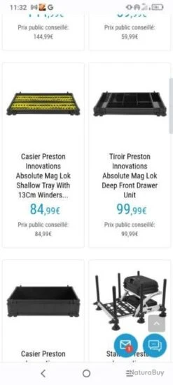 Deux Station De Pêche, Complet Avec Tout Les équipements,marque Preston Et Rive Le Tout Me 2000 -Pêche Soldes Magasin 00005 Deux Station de peche complet avec tout les equipements marque Preston et rive le tout me 2000