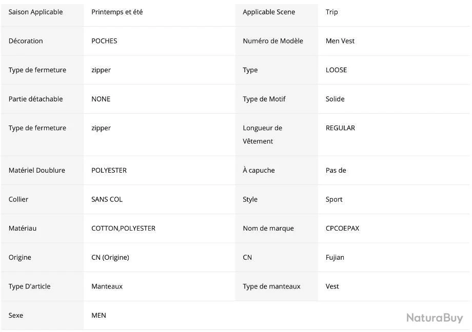 Gilet De Pêche 12 Poches, Coloris NOIR......LIV OFFERTE 7 Gilet De Pêche 12 Poches, Coloris NOIR......LIV OFFERTE – Image 5