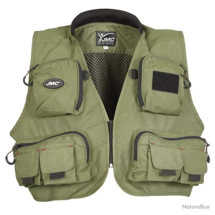 Gilet De Pêche MDC Diplomat V2 Olive 3 Gilet De Pêche MDC Diplomat V2 Olive