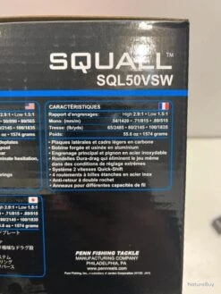 MOULINET PENN SQUALL 50VSW -Pêche Soldes Magasin 00005 MOULINET PENN SQUALL 50VSW