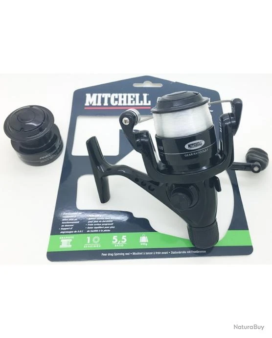 Moulinet Mitchell Truite / Carnassier Precision 2 000 RD + Garni De Nylon 7 Moulinet Mitchell Truite / Carnassier Precision 2 000 RD + Garni De Nylon – Image 5