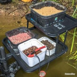Preston Offbox Double Decker Side Tray - Large -Pêche Soldes Magasin 00005 Offbox Double Decker Side Tray Large