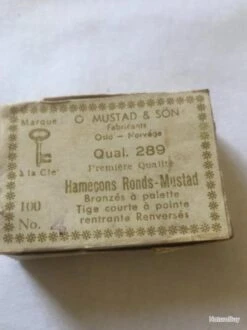 100 Hameçon N 4 Palette Ref 289 Bronzé Renversé Pointe Rentrante Simple Peche Truite Mustad -Pêche Soldes Magasin 00006 100 Hamecon n 4 palette ref 289 bronze renverse pointe rentrante simple peche truite mustad