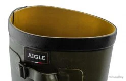 Aigle Bottes Benyl Kaki Mollet XL -Pêche Soldes Magasin 00006 Bottes Benyl kaki Mollet XL