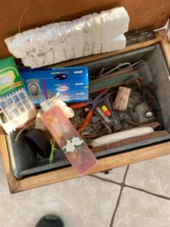 Lot Accessoires De Pêche Environ 12 Kilos -Pêche Soldes Magasin 00006 Lot accessoires de peche environ 12 kilos