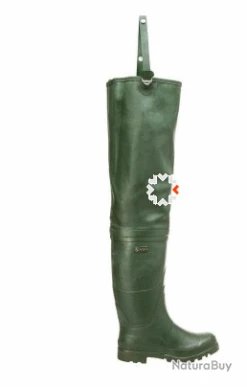 Cuissardes AIGLE Rivière P 40 VERTES 38047 -Pêche Soldes Magasin 00007 Cuissardes AIGLE Riviere P 40 VERTES 38047